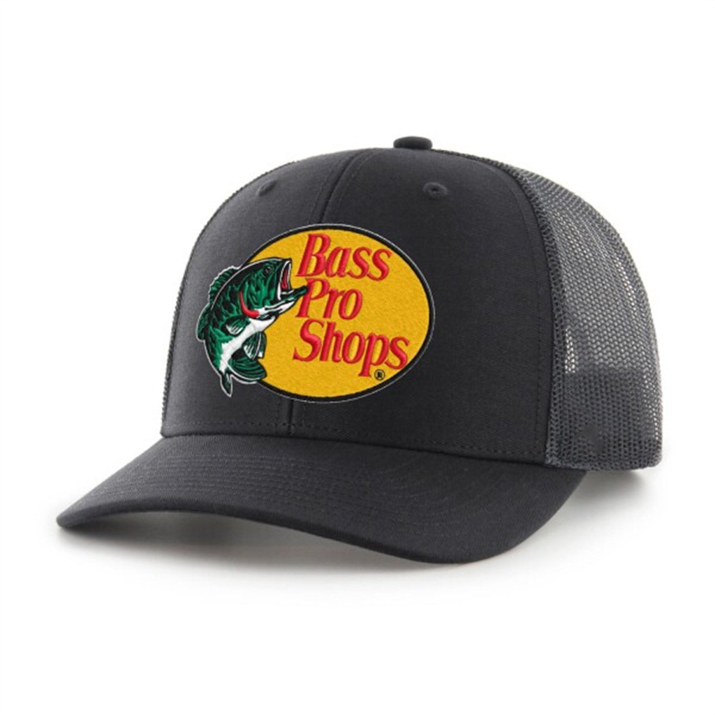 Jr Motorsports Hat Carson Kvapil 1 Bass Pro Shops '47 Brand 47 Trucker Hat Gift For Dad