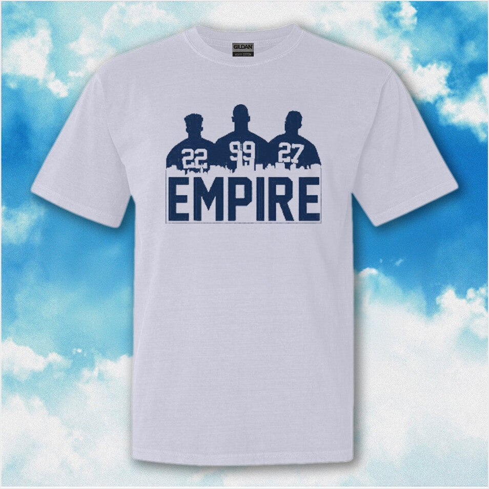 Juan Soto Aaron Judge And Giancarlo Stanton Empire Shirt Birthday Gifts For Baseball Fans