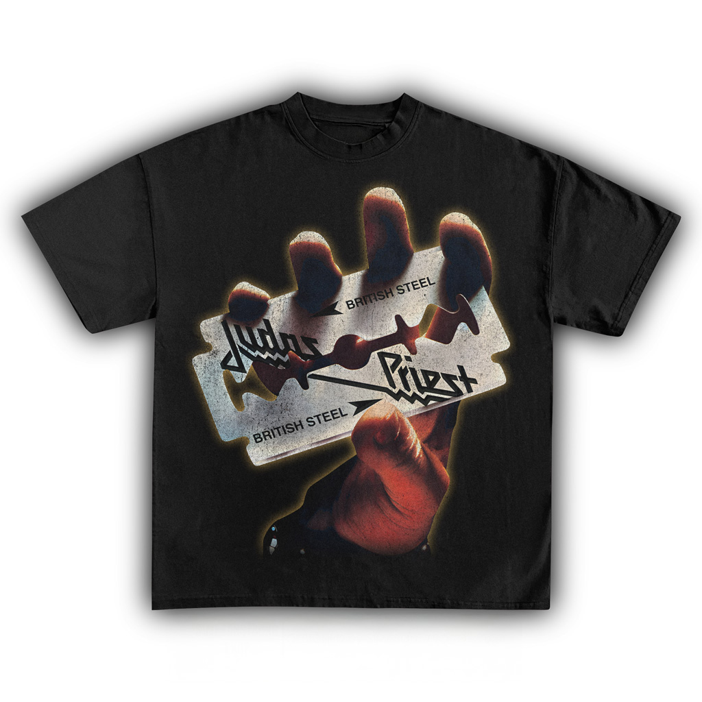 Judas Priest British Steel Vintage T-Shirt Fan Merch Christmas Gifts For Him