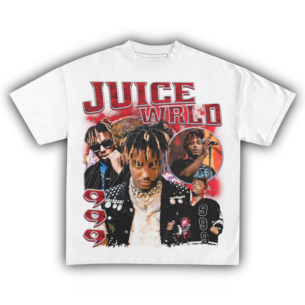 Juice WRLD 999 White Shirt Juice WRLD Merch Music Gift Ideas For Guys