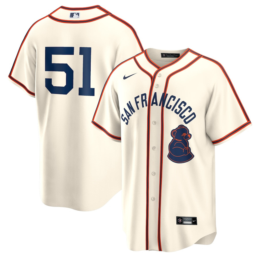 Jung Hoo Lee 51 San Francisco Giants 2024 Rickwood Classic Player Men Jersey - Cream - JS970