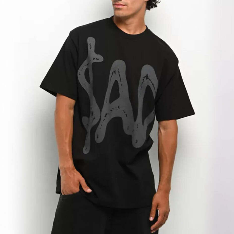 Junior H Sad Boyz Merch Sad Boyz So So Sad Black T-Shirt Gifts For Him Gifts For Friends