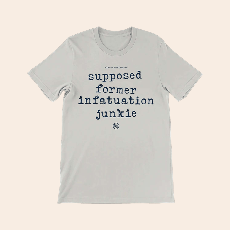 Junkie T-Shirt Alanis Merch Father's Day Birthday Gifts For Music Lovers Gifts For Friends