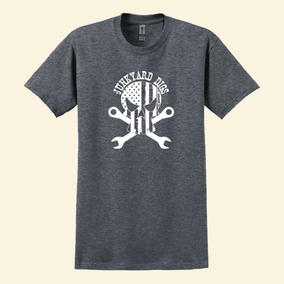 Junkyard Digs Skull T-Shirt Junkyard Digs Merch Best Father's Day Special Birthday Gifts