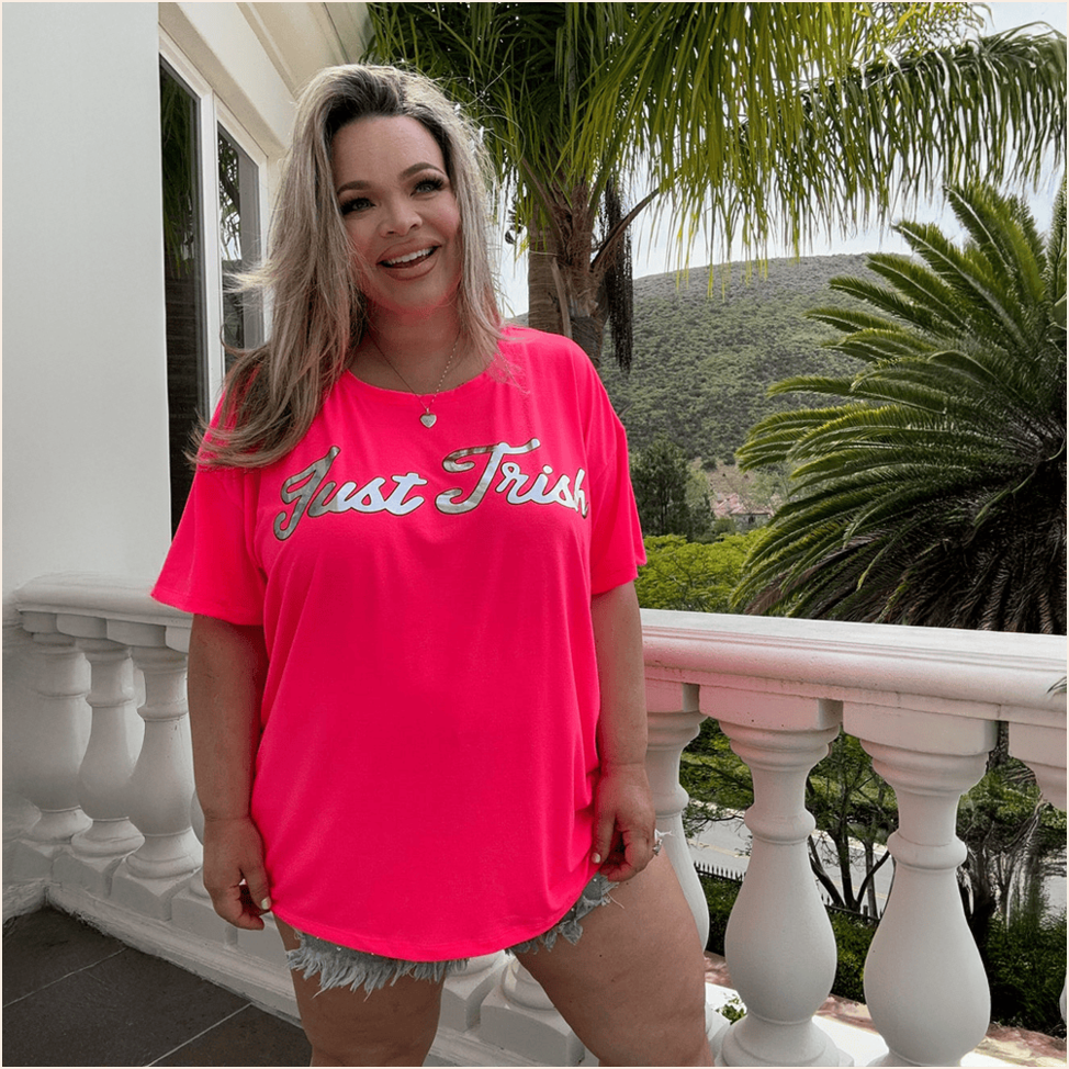 Just Trish T-Shirt Just Trish Merch Best Birthday Gifts For Girlfriend BFF Gifts