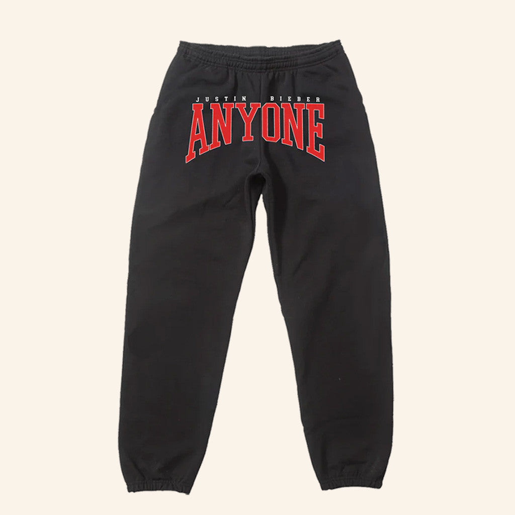 Justin Bieber Merch Anyone Sweatpants Birthday Ideas For Boyfriend