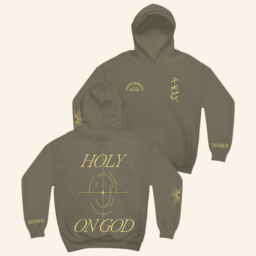 Justin Bieber Merch Holy Lyrics Hoodie Gifts For Best Friends