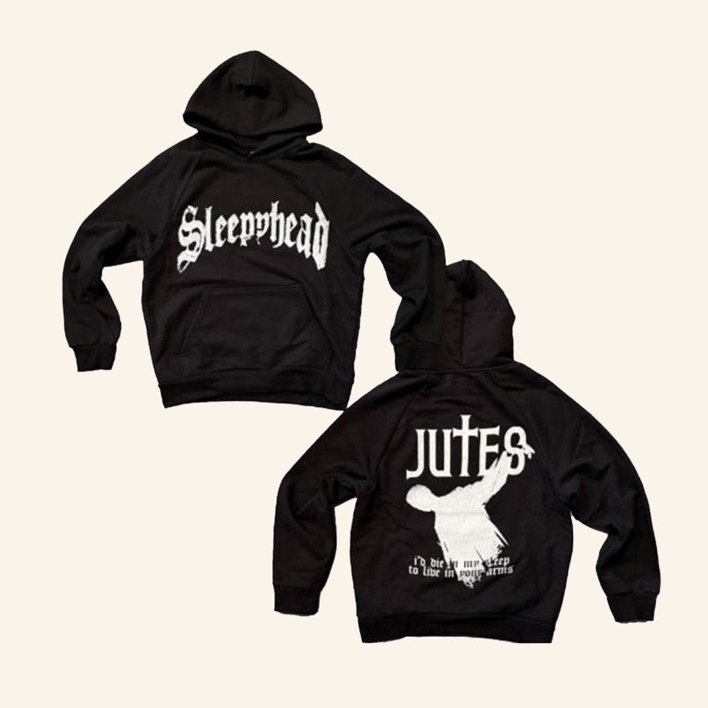 Jutesx Music Merch Sleepyhead Hoodie Best Birthday Gift For Fans