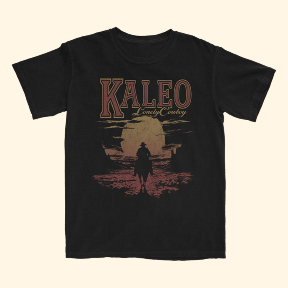 Kaleo Lonely Cowboy T-Shirt Kaleo Merch Father's Day Presents For Dad To Be Gifts For Best Friend