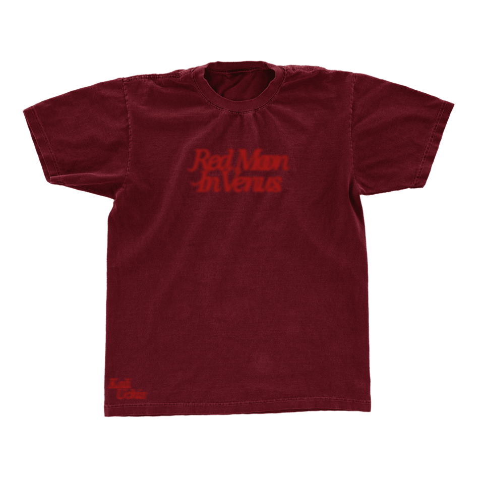 Kali Uchis Merch Red Moon in Venus Red Blur T-Shirt Perfect Mother Day Gifts Gift for Brother