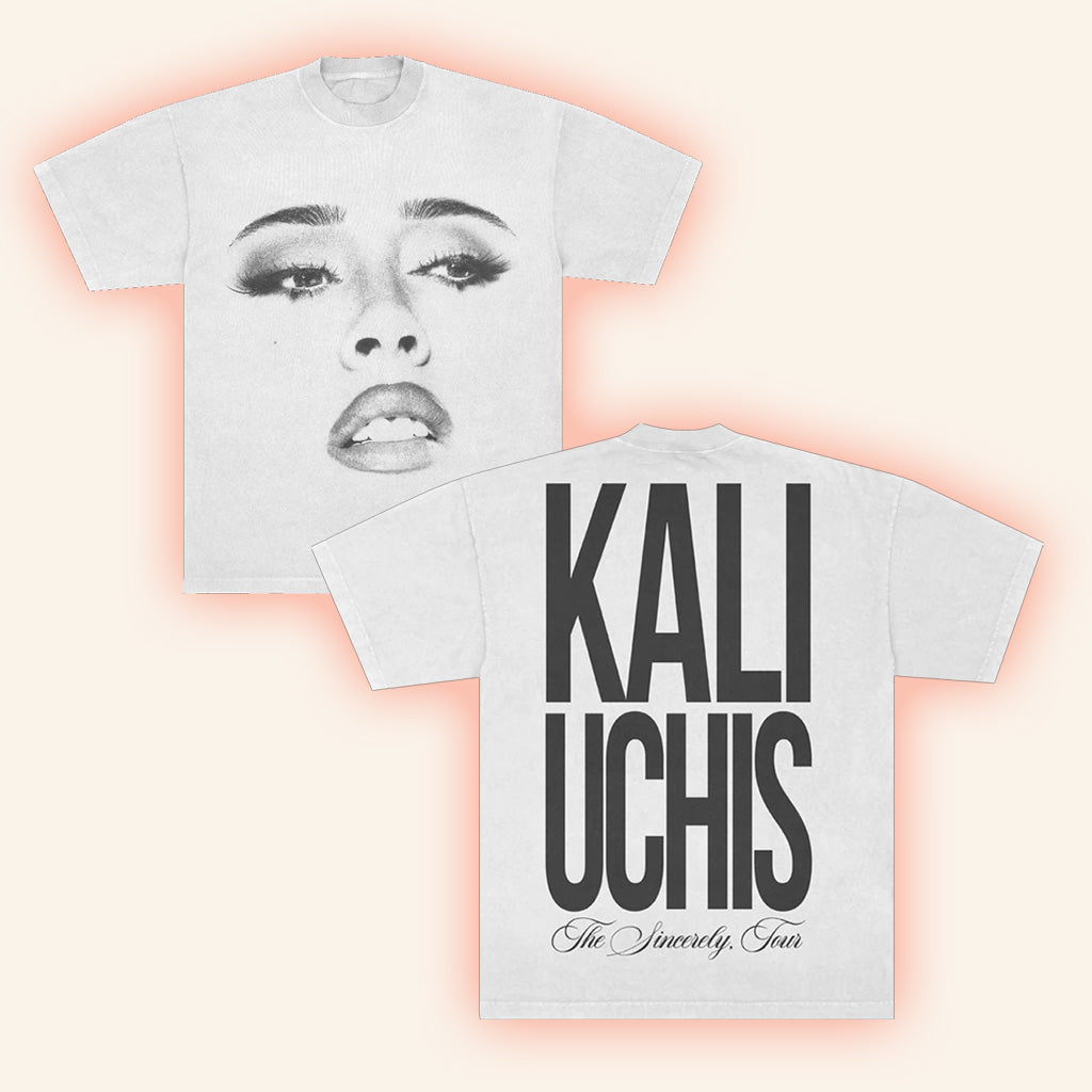 Kali Uchis Merch Sincerely Tour Face T-Shirt Gifts For Sister