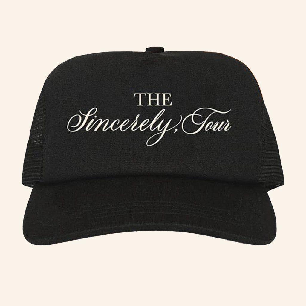 Kali Uchis Merch Sincerely Tour Rhinestone Trucker Hat Gifts For Fans
