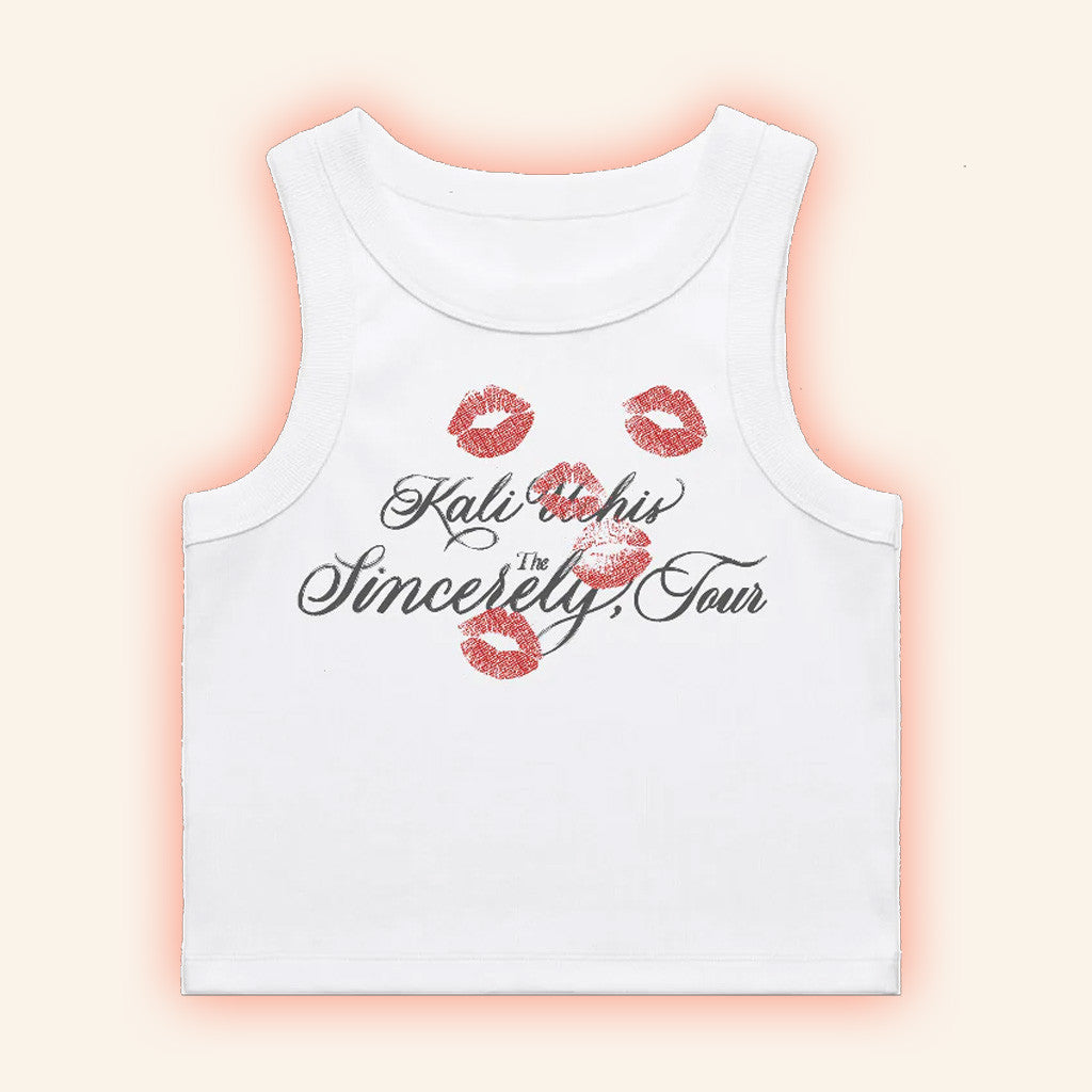Kali Uchis Merch Sincerely Tour Tank Top Best Birthday Gift For Wife