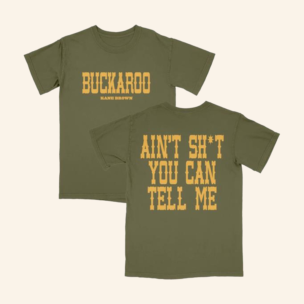 Kane Brown Merch Buckaroo T-Shirt Presents For Music Lovers