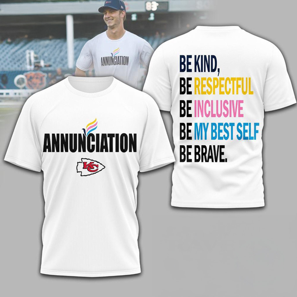 Kansas City Chiefs NFL Annunciation 2025 Shirt Chiefs Merch Gift For Football Lovers