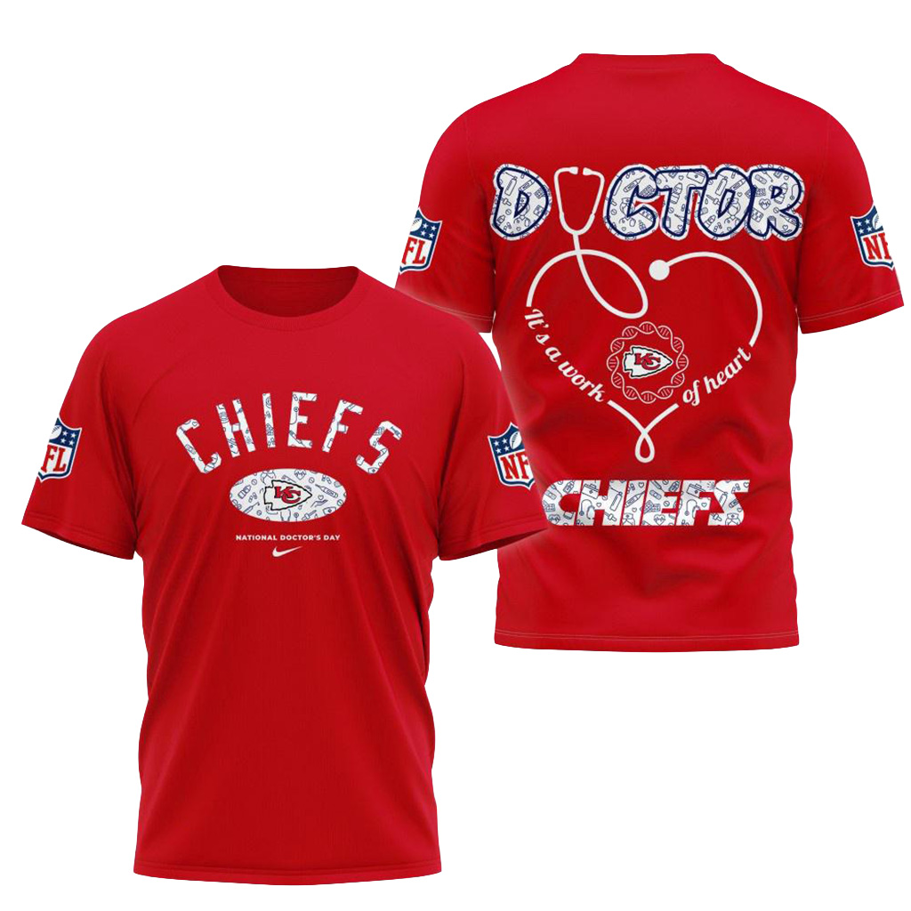 Kansas City Chiefs NFL National Doctors Day Shirt Kansas City Chiefs Merch Gifts For Dad