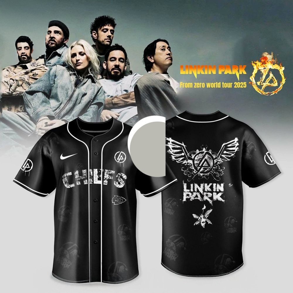 Kansas City Chiefs X Linkin Park From Zero World Tour 2025 Jersey Chiefs Merch Gifts For Him