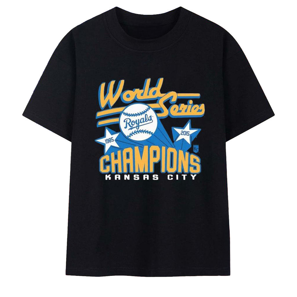 Kansas City Royals World Series Champions T-Shirt Kansas City Royals Merch Gifts For Fans