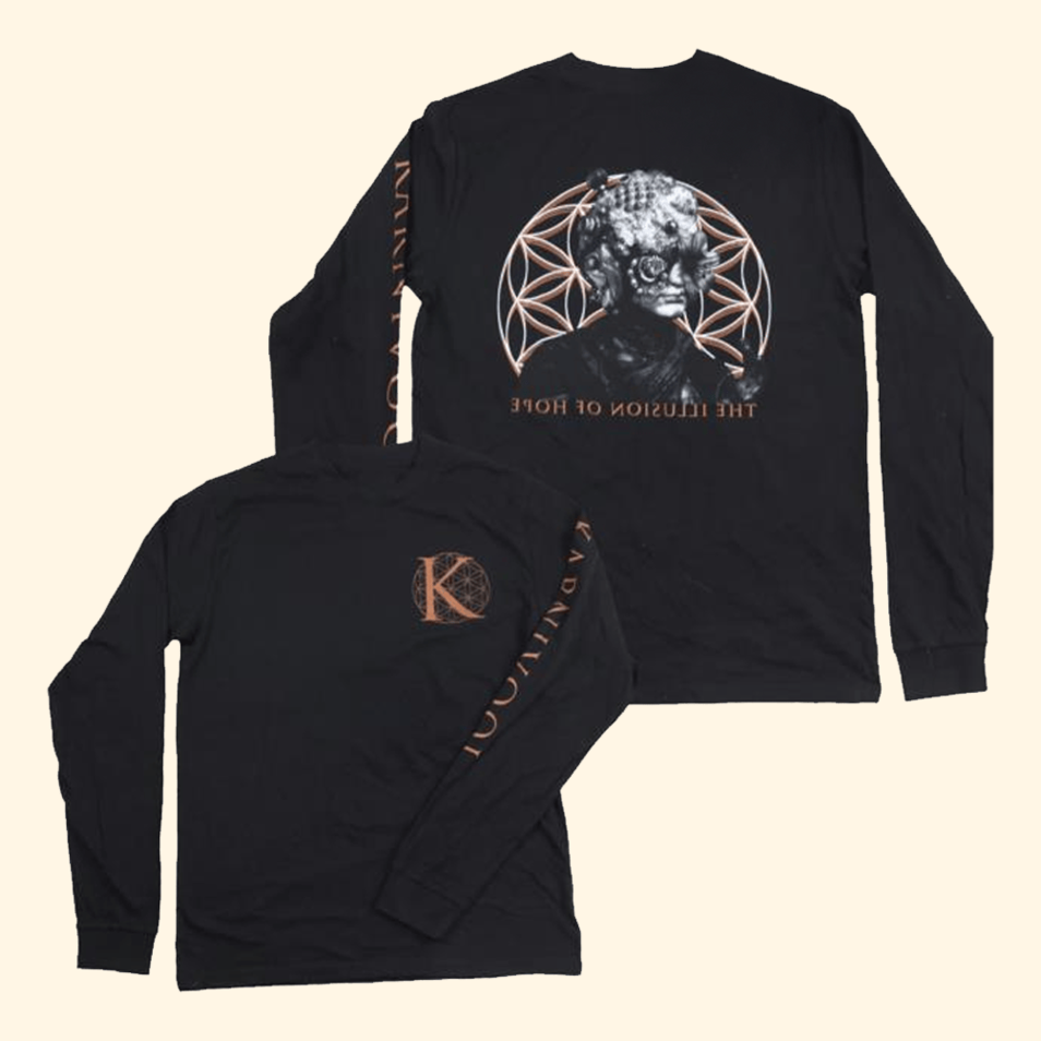 Karnivool K Logo Long Sleeve T-Shirt 24Hundred Merch First Fathers Day Birthday Gift Ideas