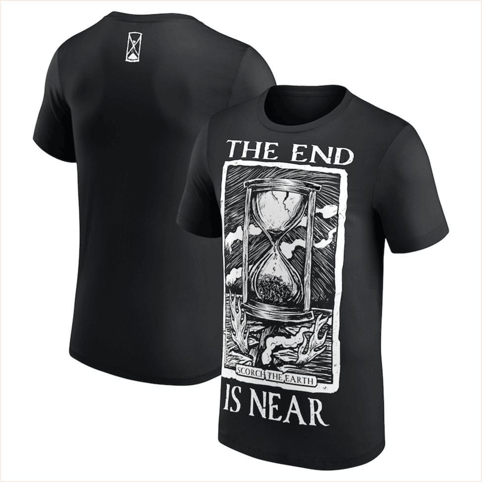 Karrion Kross Shirt The End Is Near T-Shirt Best Father's Day Birthday Gifts For First Time Dad