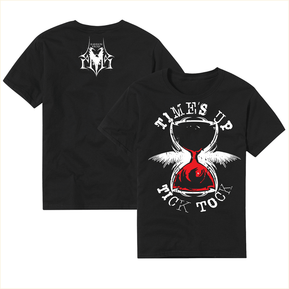 Karrion Kross Shirt Time's Up Tick Tock Karrion Kross Merch Unique Dad Gifts For Father's Day