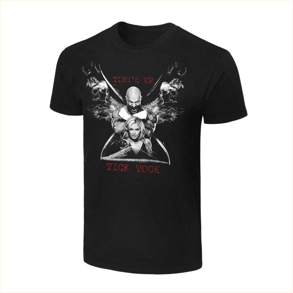 Karrion Kross Shirt Time's Up Tick Tock T-Shirt Merch Birthday Gifts For Father's Day Ideas