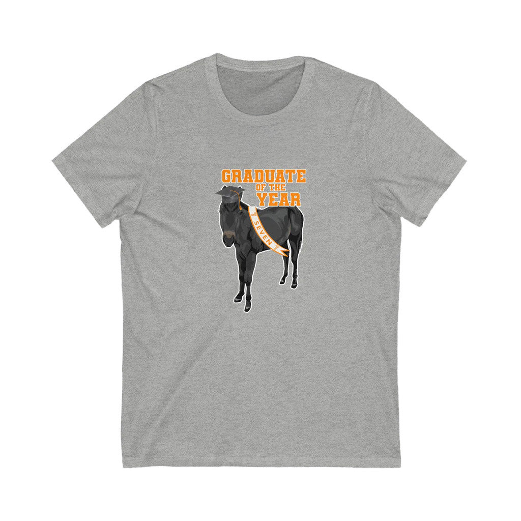 Katie Van Slyke Merch Seven Graduation T-Shirt Grey Best Gifts For Friends