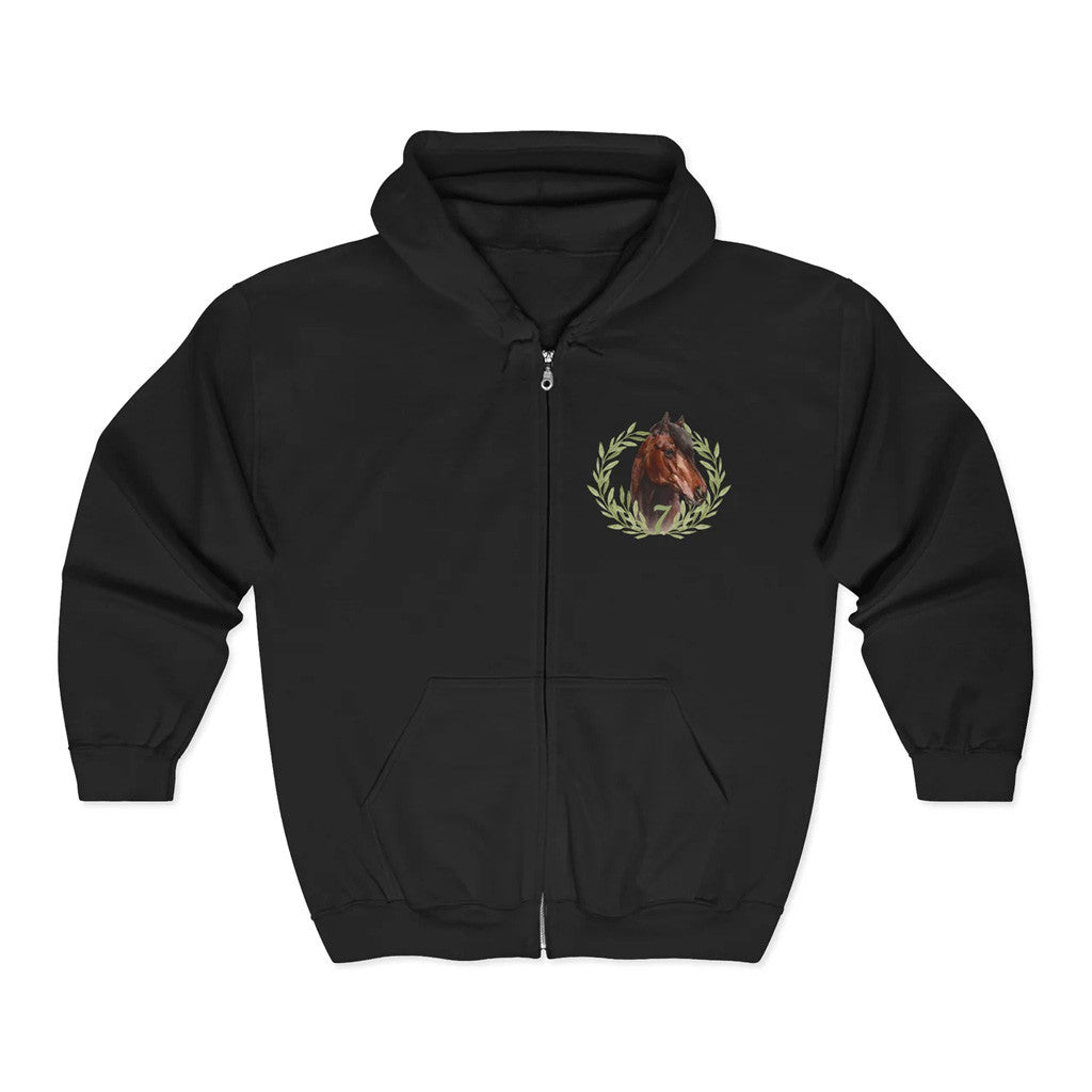 Katie Van Slyke Merch Seven Memorial Zip Hoodie Good Gifts For Boyfriend