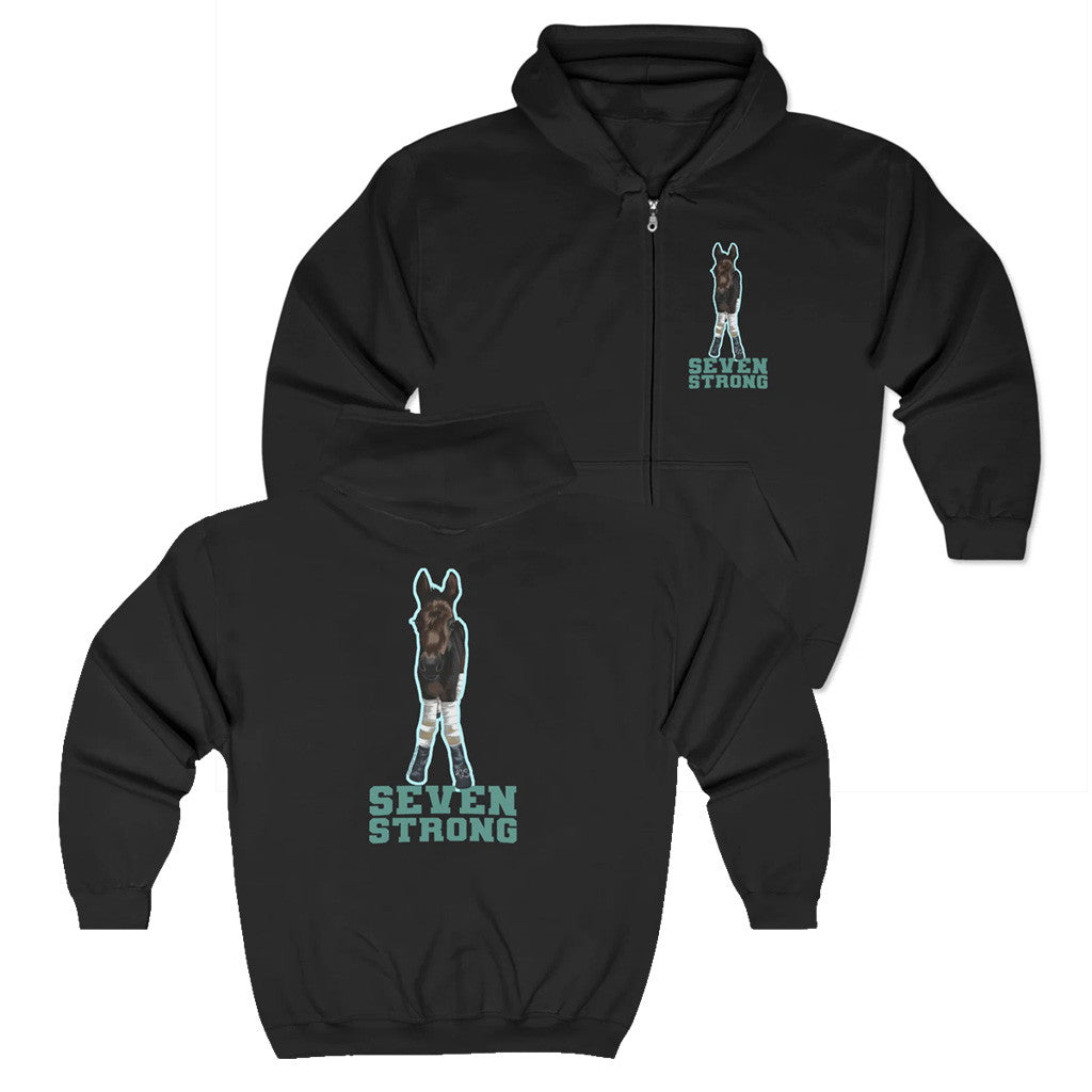 Katie Van Slyke Merch Seven Strong Zip Hoodie Presents For Friends