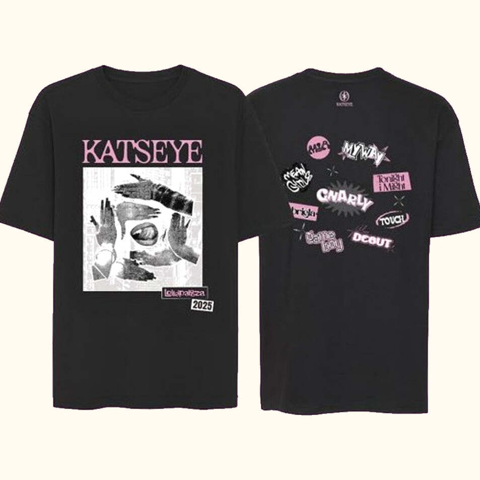 Katseye Lollapalooza 2025 T-Shirt Fan Merch Gift Ideas For Husband Birthday Gifts For Besties