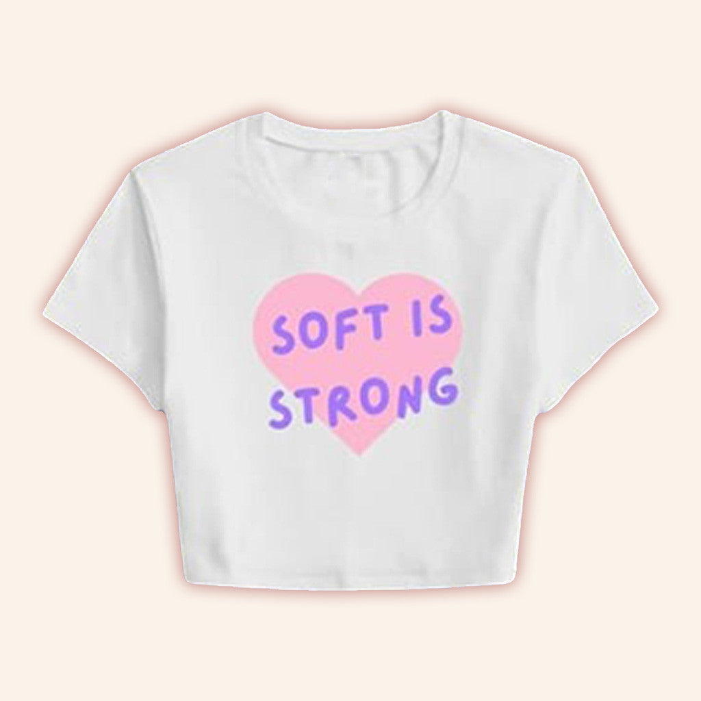 Katseye Merch 2025 Tour Soft Is Strong Cropped T-Shirt Gifts For Her