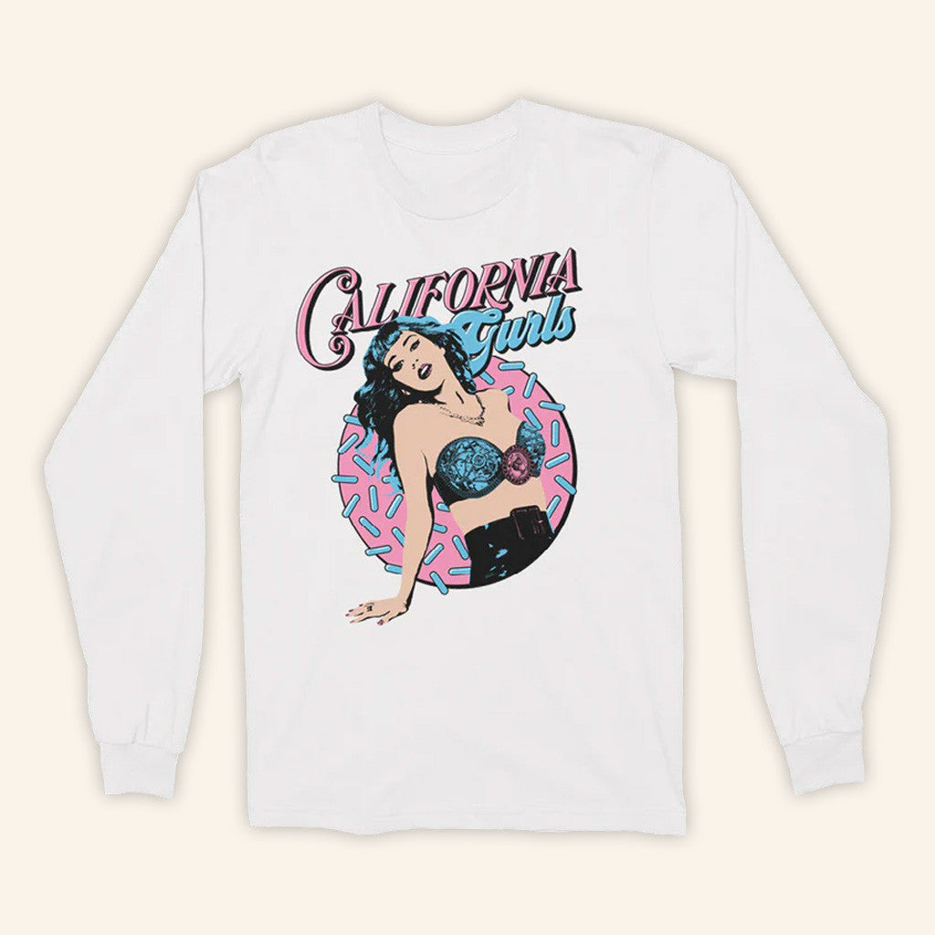 Katy Perry Merch Tour 2025 California Gurls Long Sleeve T-Shirt Gift Ideas For Music Lovers