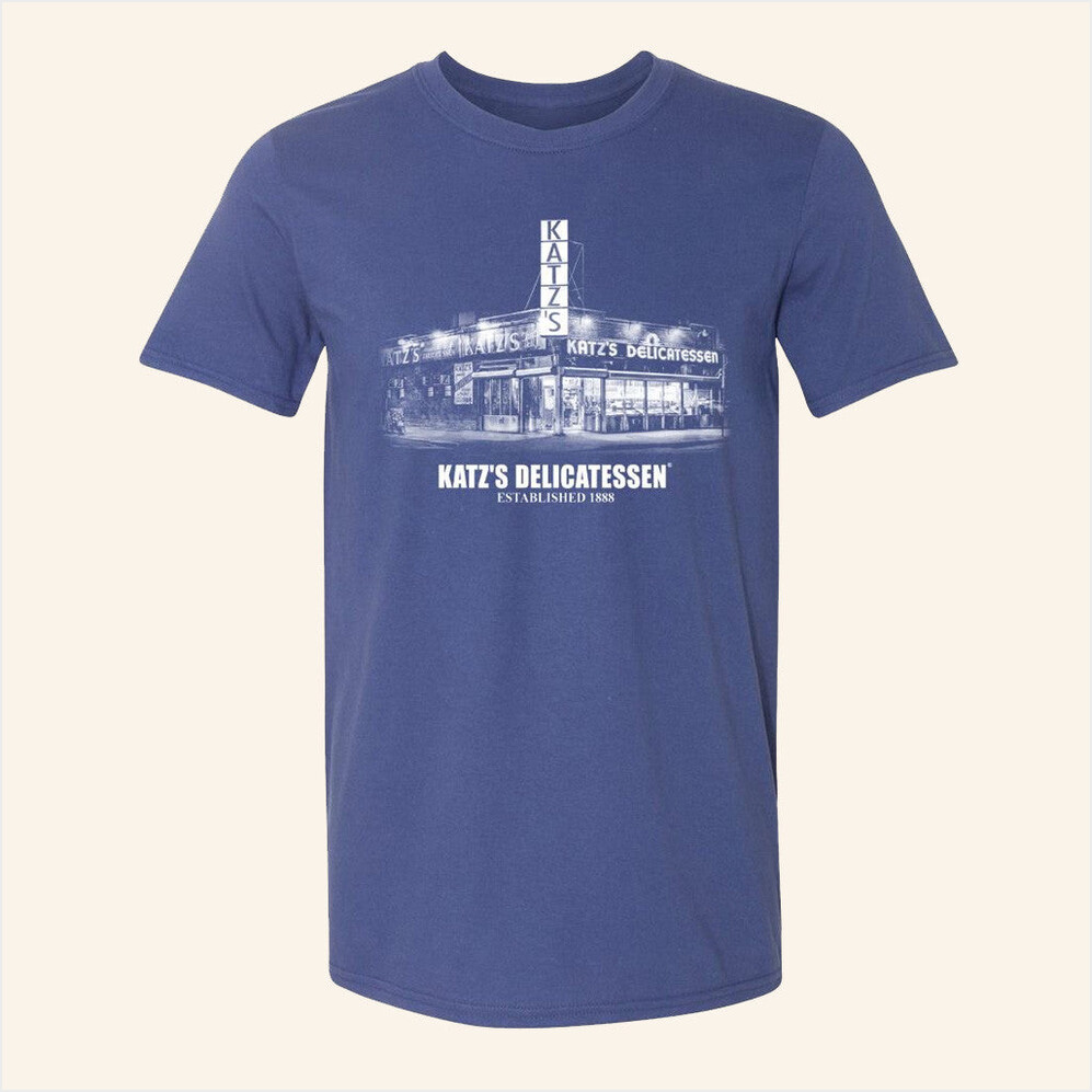 Katzâ€™s Metro Blue T-Shirt Katzâ€™s Delicatessen Merch Unique Birthday Gifts For Boyfriend