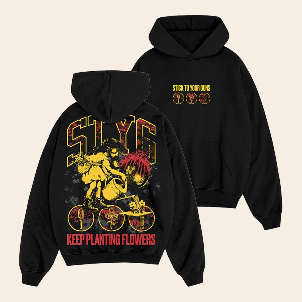 Keep Planting Flowers Hoodie Stick To Your Guns Merch Inspirational Birthday Gifts For Dad