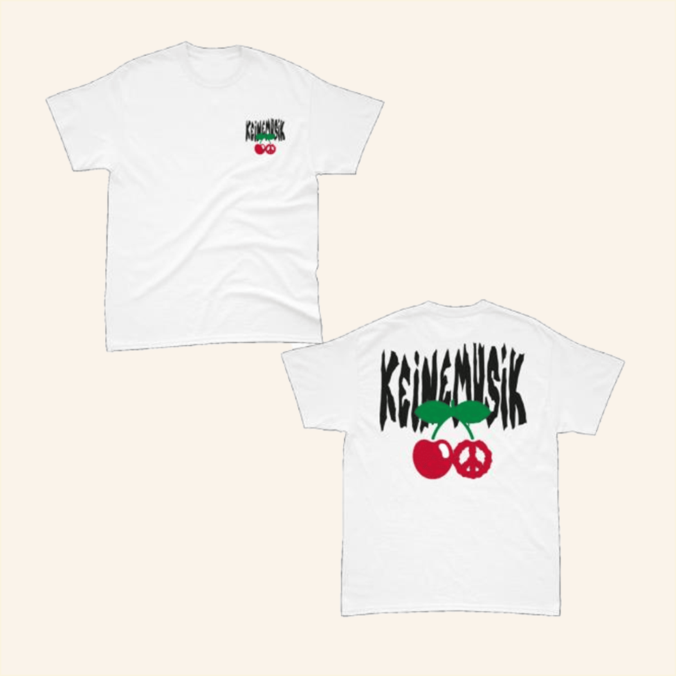 Keinemusik X Pacha Peace Cherry T-Shirt Keinemusik Merch 2025 Birthday Gifts For Best Friend