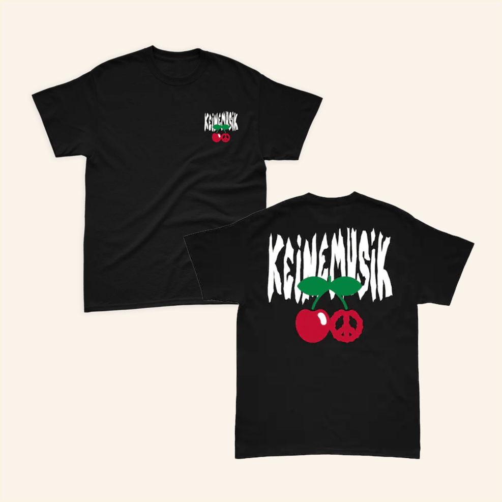 Keinemusik X Pacha Peace Cherry T-Shirt Keinemusik Merch Best Friend Birthday Gifts