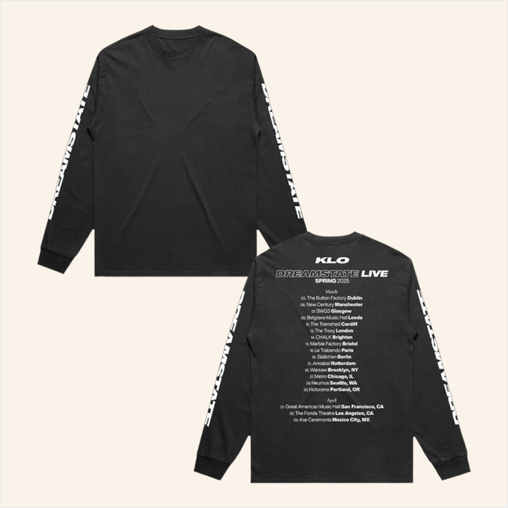 Kelly Lee Owens Dreamstate Tour Long Sleeve T-Shirt Dirty Hit Merch Unique Gifts For Husband
