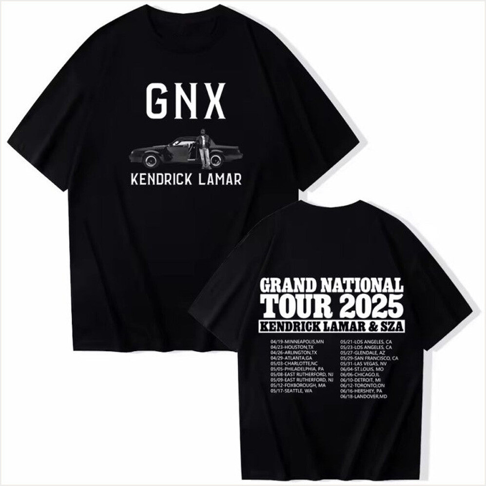 Kendrick Lamar And SZA Grand National 2025 Shirt Kendrick Lamar Merch Gift Ideas For Husband