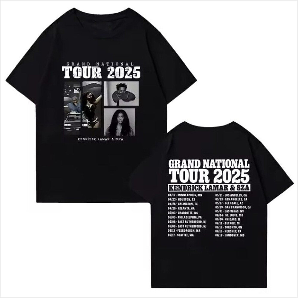 Kendrick Lamar And SZA Tour Shirt Kendrick Lamar Merch 2025 Birthday Gifts For Husband