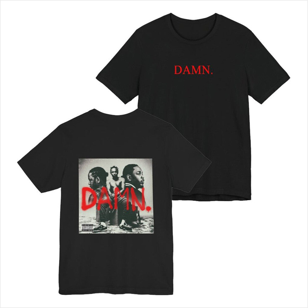 Kendrick Lamar DAMN Shirt Kendrick Lamar Merch Music Lover Birthday Gift Ideas For Him