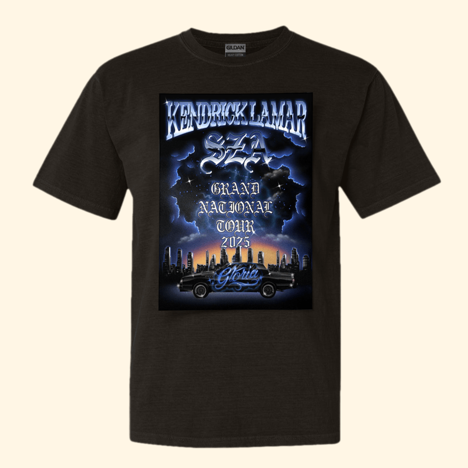 Kendrick Lamar Grand National Tour 2025 T-Shirt Grand National Tour Merch Gifts For Music Fans