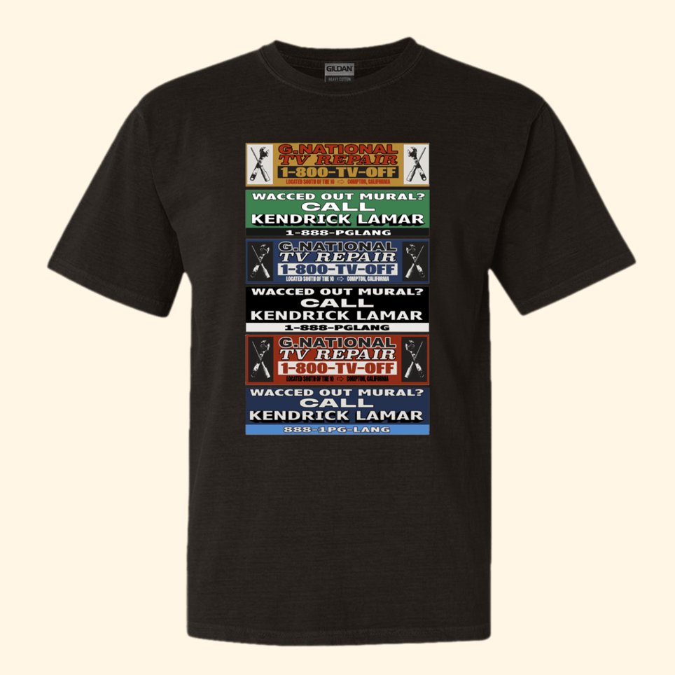 Kendrick Lamar T-Shirt Grand National Tour Merch Birthday Gifts For Music Fans BFF Gifts Ideas