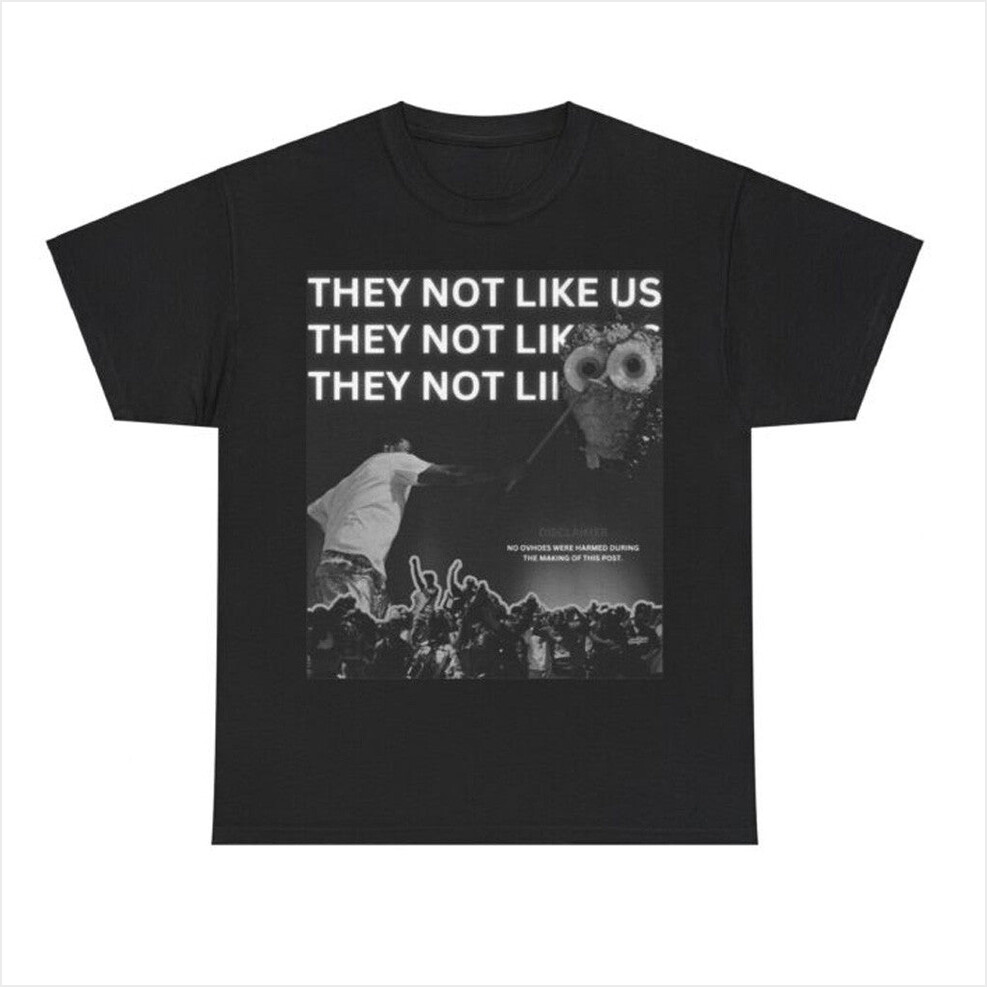 Kendrick Lamar They Not Like Us Shirt Kendrick Lamar Merch Fan Merch Birthday Gifts For Him