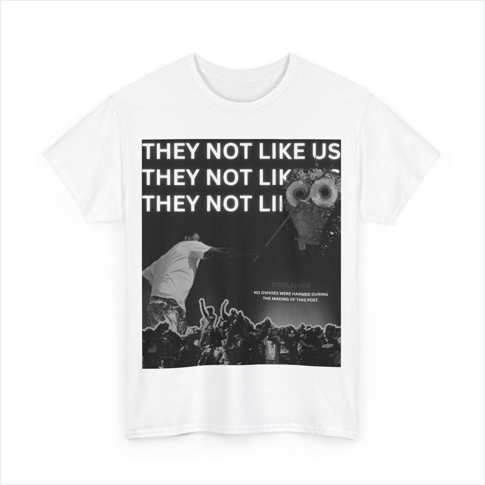 Kendrick Lamar They Not Like Us Shirt Kendrick Lamar Merch Fan Merch Gifts For Best Friend