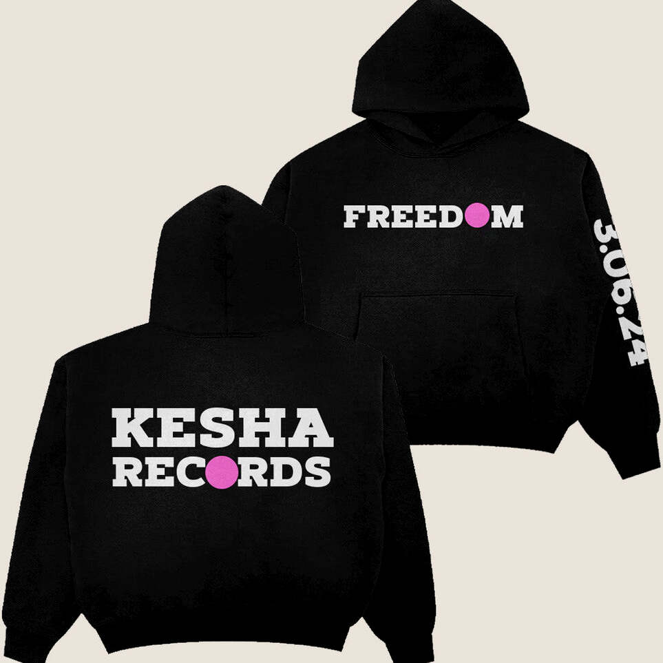 Kesha Merch Kesha Records Hoodie Gift Ideas For Her Birthday Gifts For Friends