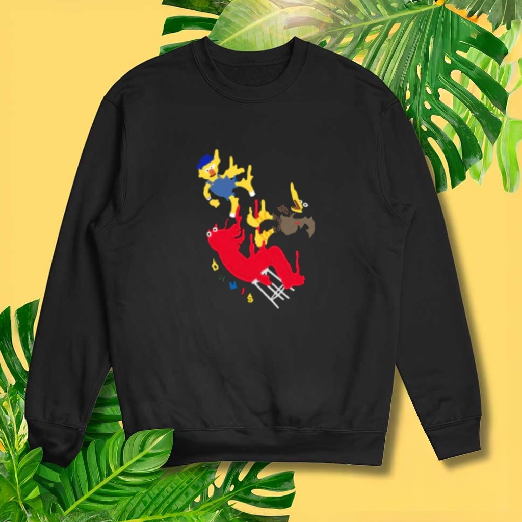 Kidrobot Don't Hug Me I'm Scared Sweatshirt Present For Husband