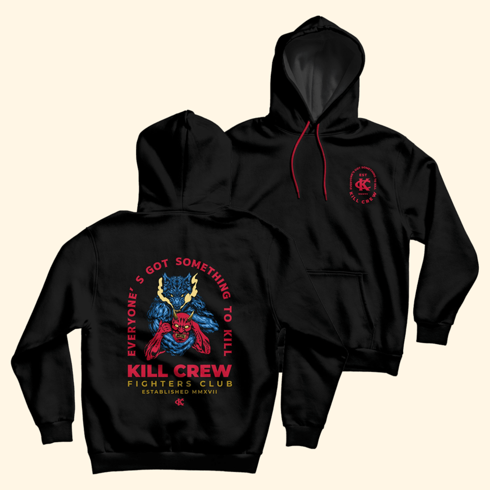 Kill Crew Hoodie Kill Crew Merch Inner Demons Hoodie Father's Day Presents For Husband