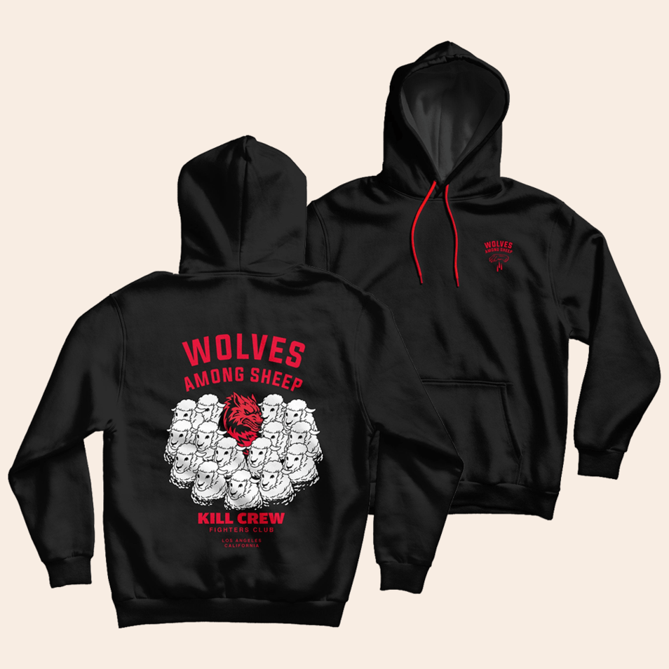 Kill Crew Hoodie Kill Crew Merch Wolves Among Sheep Hoodie Father's Day Presents For Dad To Be