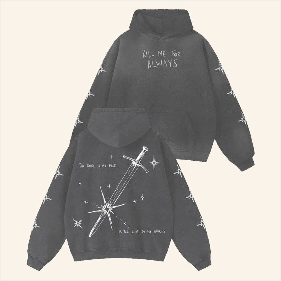 Kill Me For Always Hoodie Michael Clifford Official Merch Best Birthday Gift Ideas