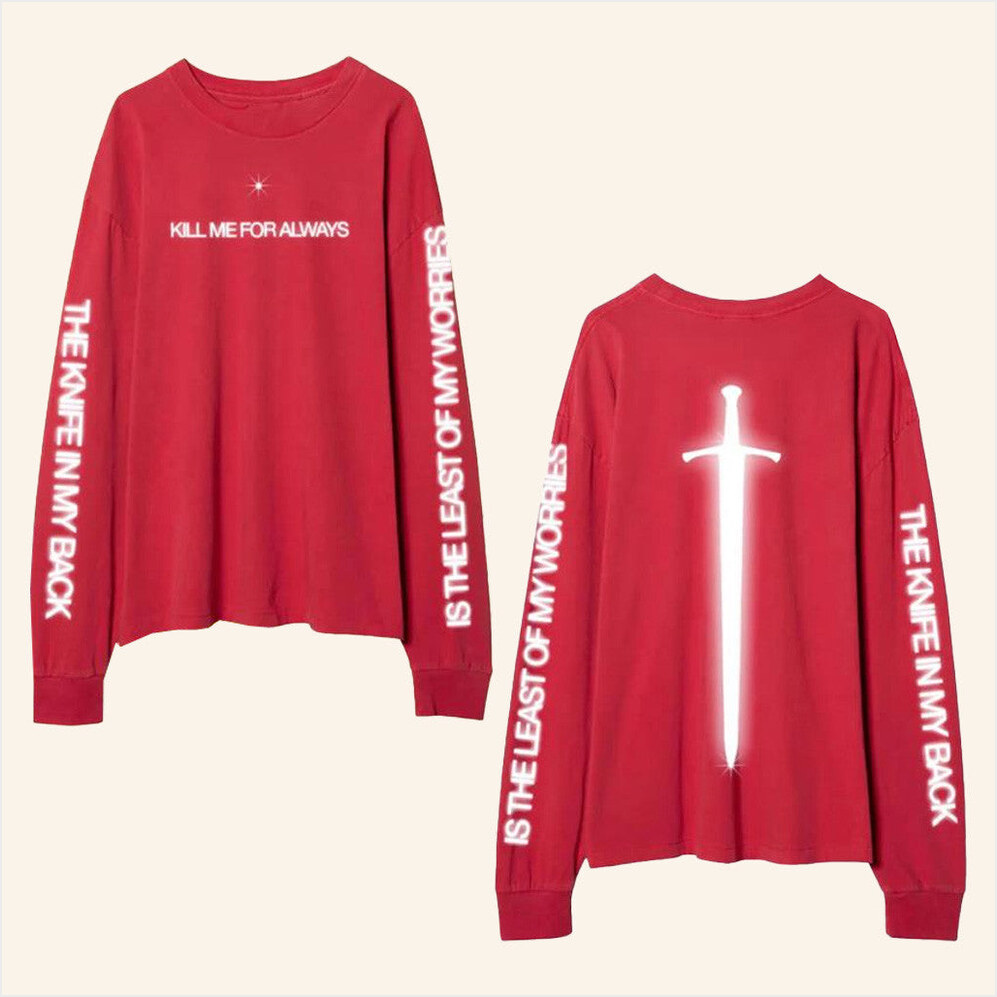 Kill Me For Always Long Sleeve Shirt Michael Clifford Official Merch Gifts For Best Friend